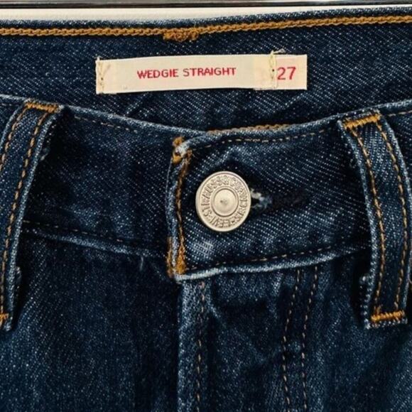 Levi’s Premium Wedge Straight Ankle in Medium Wash Size 27 x 26 - Picture 6 of 7